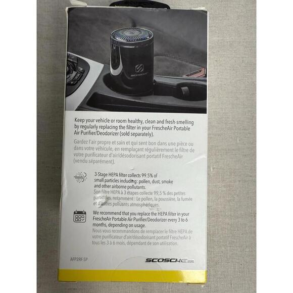 One new Scosche Replacement HEPA Filter for FrescheAir AFP2 Air Purifier SEALED! - Picture 2 of 6